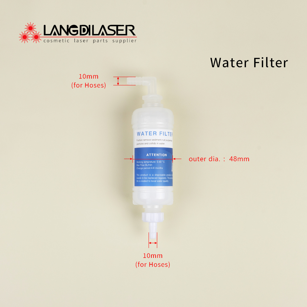 Industrial Hair Laser Machine - Diodenlaser-Wasserfiltersystem für Diodenlaser-Haarentfernungsmaschinenzubehör, industrieller Wasserfilter für