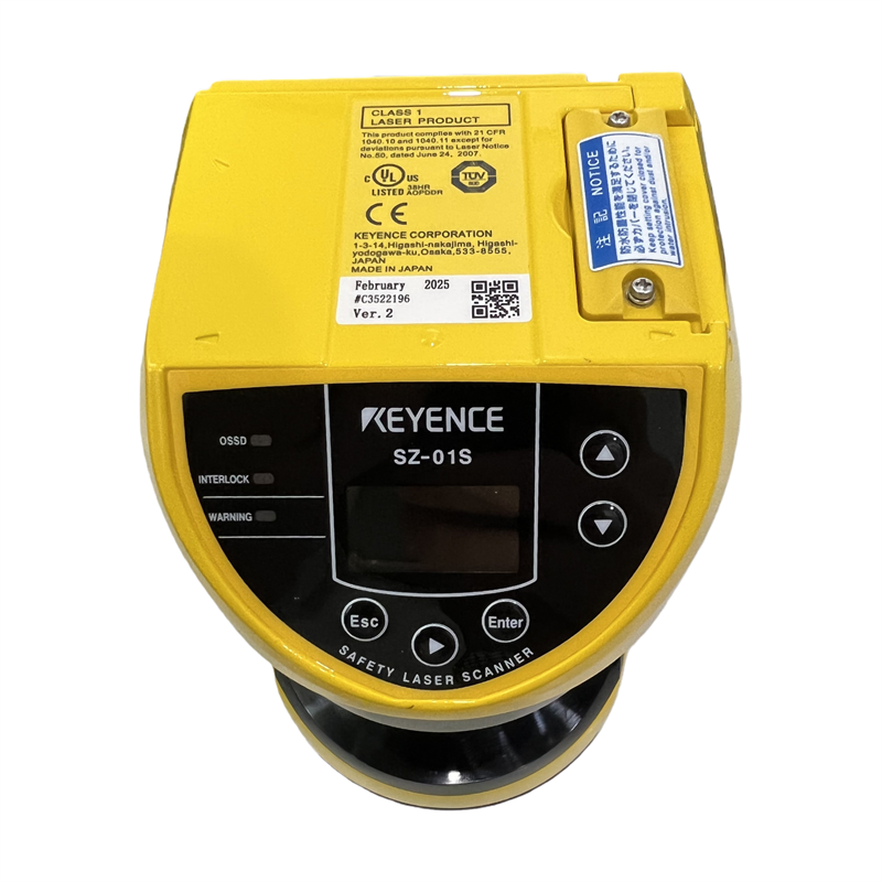Industrial Laser Types - KEYENCE SZ-01S Sicherheits-Laserscanner Einzelfunktionstyp für Sicherheitsschutz