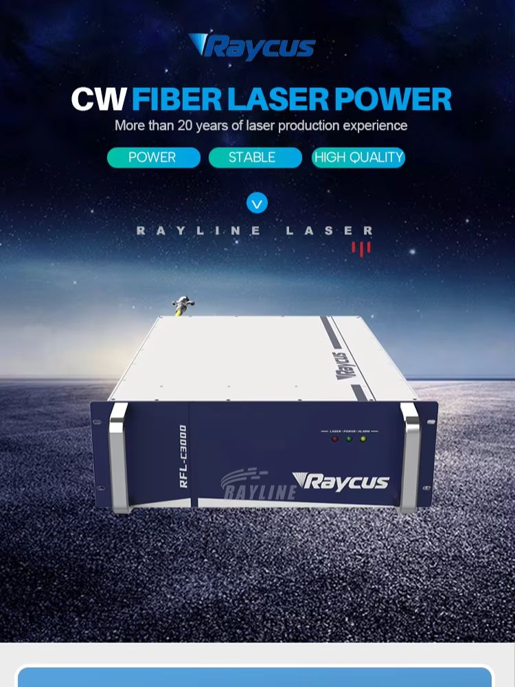 Industrial Laser Equipment - Original Raycus 1,5kW 2kW 3kW Faserlaser-Quelle