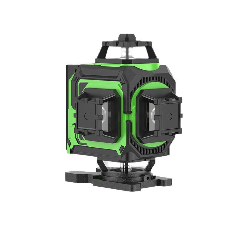 Industrial Laser Line Projector - 4D16-Linien Grüner Laser-Nivellierer für den Außenbereich,