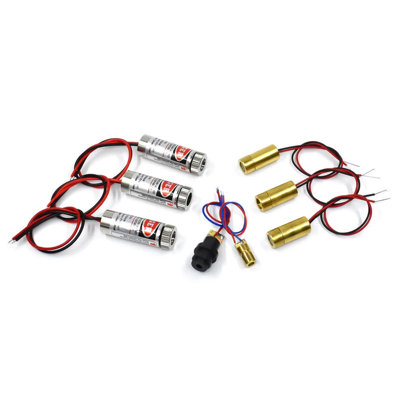 Industrial Laser Line - 1 Stück Hochwertiges Rotes Linienlasermodul 5mW
