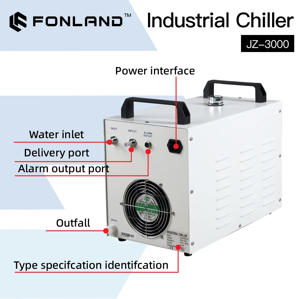 FONLAND JZ-3000 DG110V AG220V  – Industrial Laser Cutting Machines Bewertung und Preis