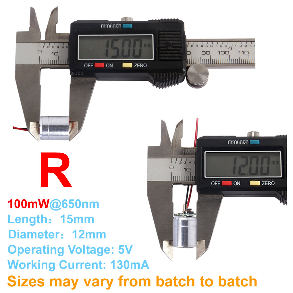 Φ12x15mm DC 5V Rot-100mW Grün- – Industrial Laser Alignment Tool Bewertung und Preis