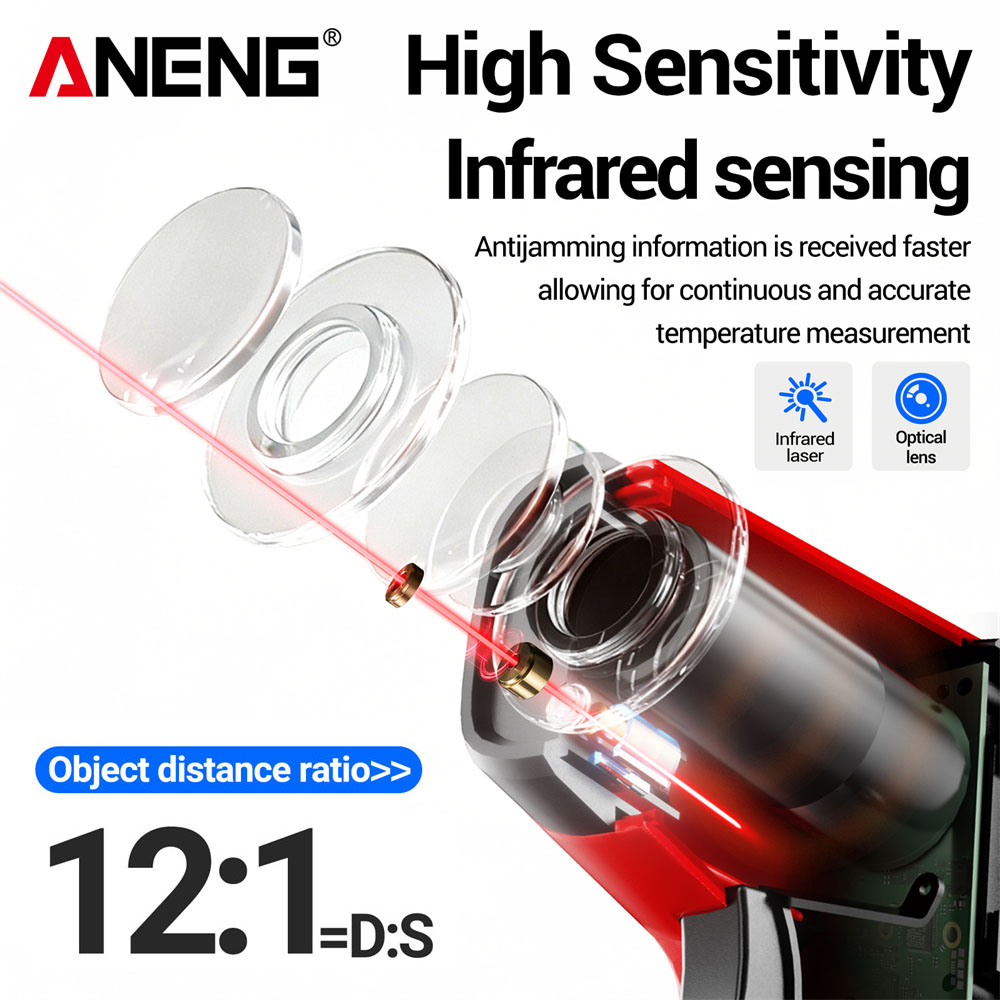 ANENG TH207 Digitales Infrarot – Industrial Laser Types Bewertung und Preis
