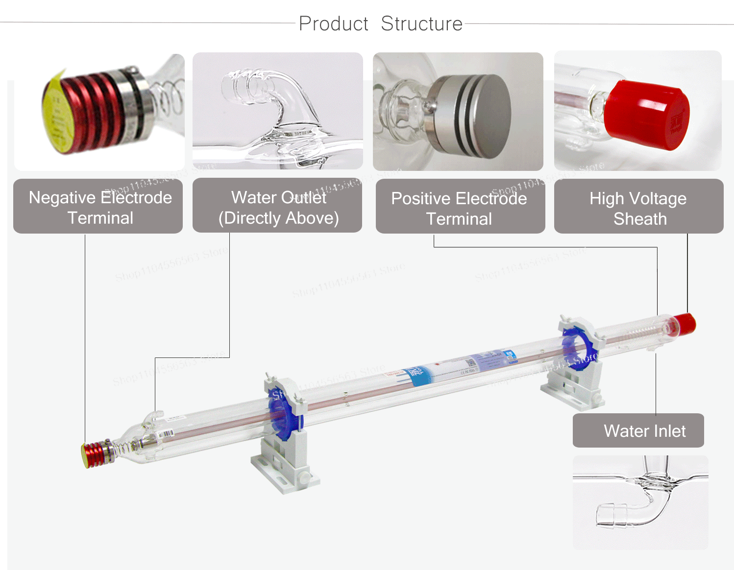 CO2-Laser-Glasröhren-Strommess – Laser Tube Replacement Bewertung und Preis