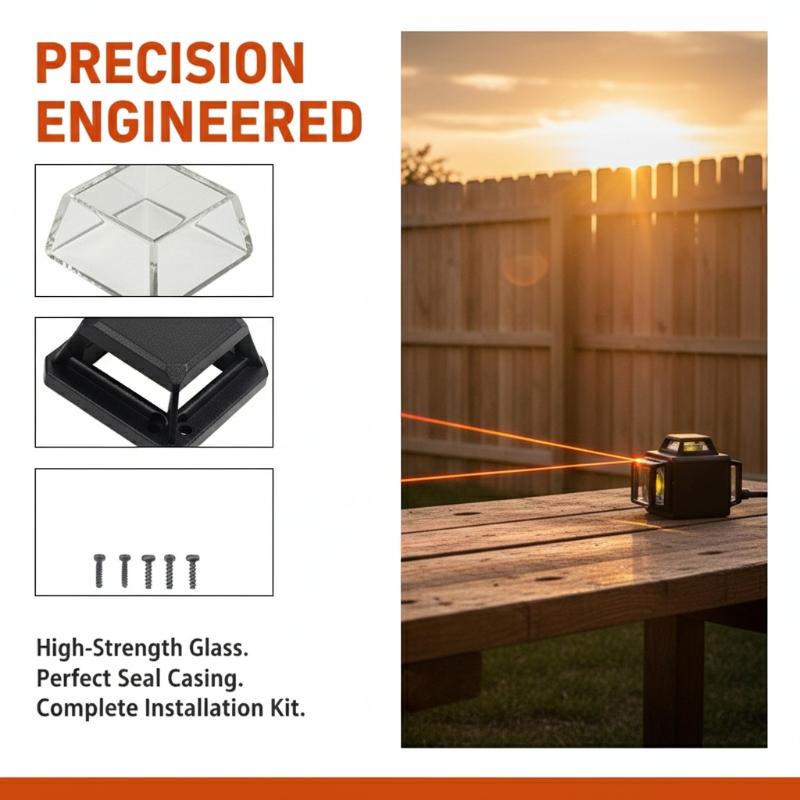 Laserniveau-Schutzglas für 4D- – Industrial Laser Alignment Tool Bewertung und Preis