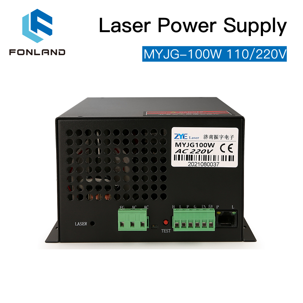 Fonland 100W CO2-Laser-Netztei – Laser Tube Replacement Bewertung und Preis